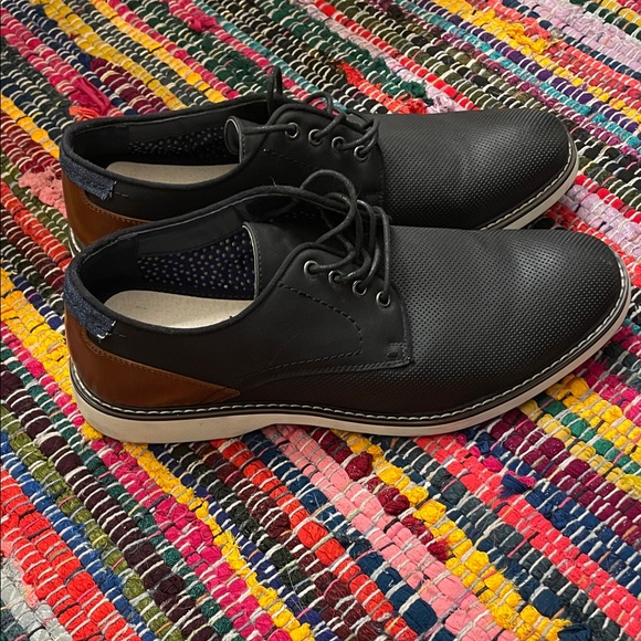 Steve Madden Black and Brown Men's Derbys - Picture 6 of 10